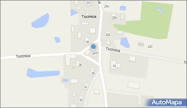 Turznica, Turznica, 27, mapa Turznica