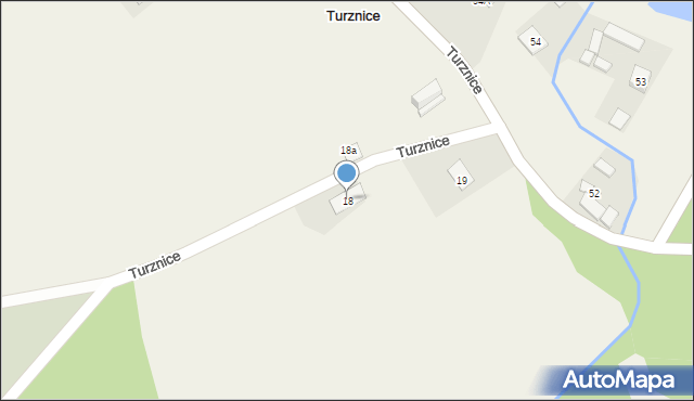 Turznice, Turznice, 18, mapa Turznice