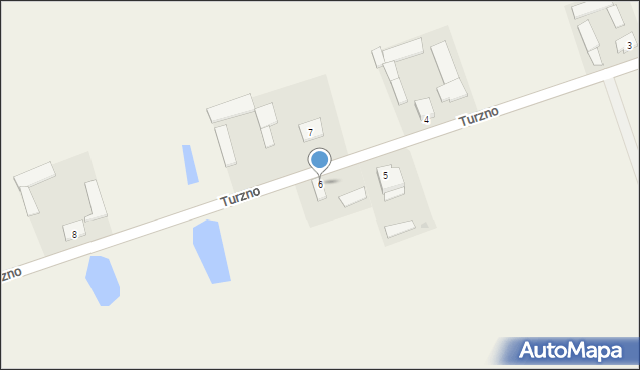 Turzno, Turzno, 6, mapa Turzno