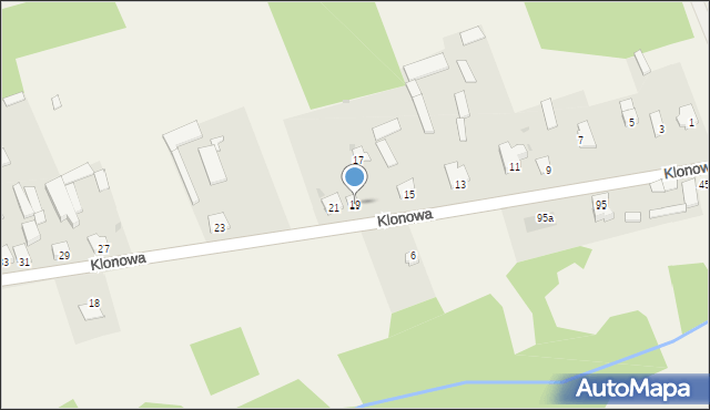 Turzyn, Turzyn, 4, mapa Turzyn