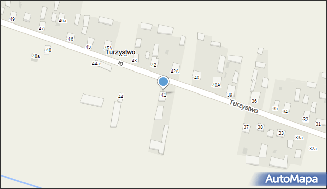 Turzystwo, Turzystwo, 41, mapa Turzystwo