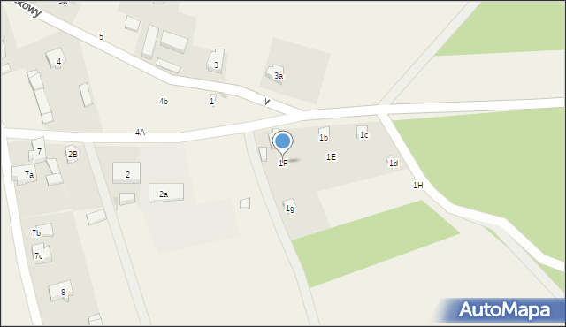 Tuszkowy, Tuszkowy, 1F, mapa Tuszkowy