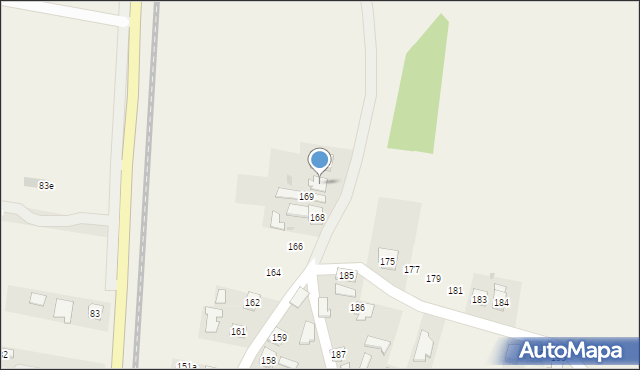 Tuszów Narodowy, Tuszów Narodowy, 170, mapa Tuszów Narodowy