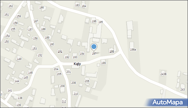 Tuszów Narodowy, Tuszów Narodowy, 197, mapa Tuszów Narodowy