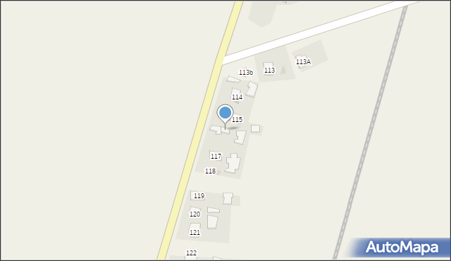 Tuszyma, Tuszyma, 116, mapa Tuszyma