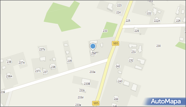 Tuszyma, Tuszyma, 234, mapa Tuszyma