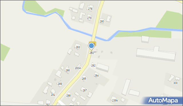 Tuszyma, Tuszyma, 281, mapa Tuszyma