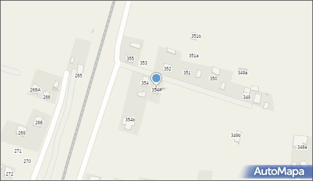 Tuszyma, Tuszyma, 354A, mapa Tuszyma