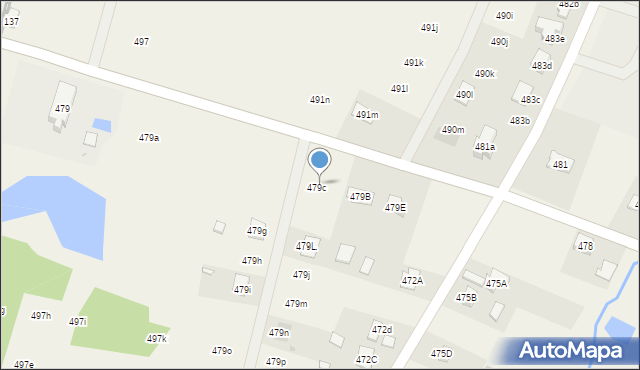 Tuszyma, Tuszyma, 479f, mapa Tuszyma