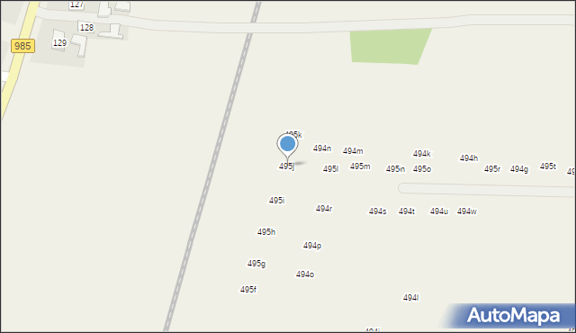 Tuszyma, Tuszyma, 495j, mapa Tuszyma