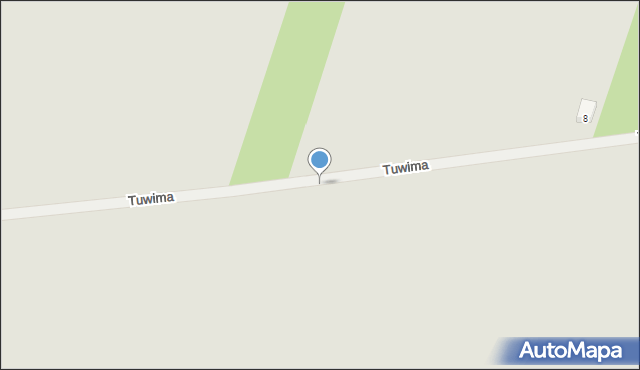 Warka, Tuwima Juliana, 27, mapa Warka