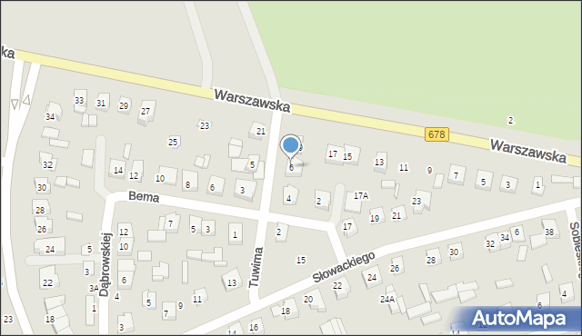 Wysokie Mazowieckie, Tuwima Juliana, 6, mapa Wysokie Mazowieckie