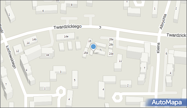 Bydgoszcz, Twardzickiego Józefa, 20, mapa Bydgoszczy