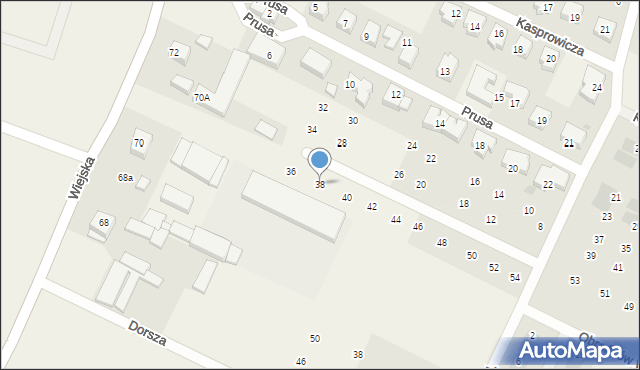 Pogórze, Twardowskiego Jana, ks., 38, mapa Pogórze