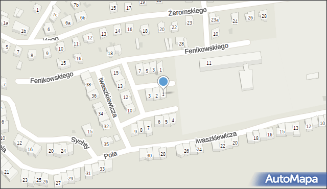 Tczew, Twardowskiego Jana, ks., 1, mapa Tczew