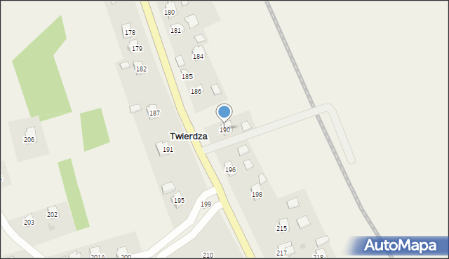 Twierdza, Twierdza, 190, mapa Twierdza