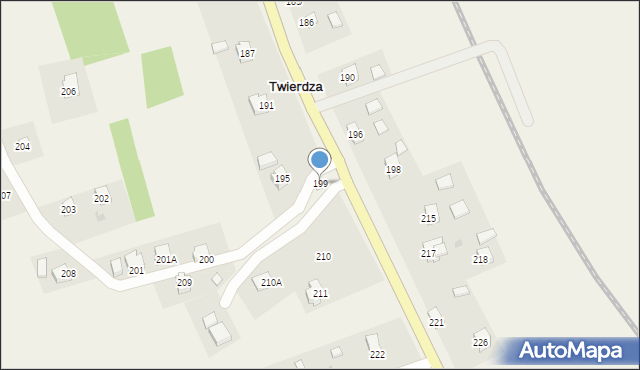 Twierdza, Twierdza, 199, mapa Twierdza