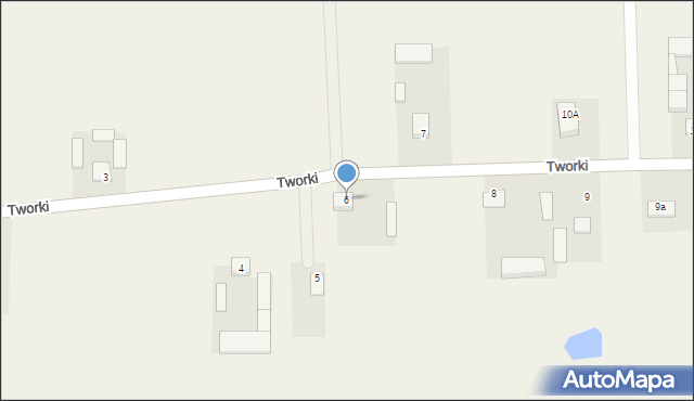 Tworki, Tworki, 6, mapa Tworki