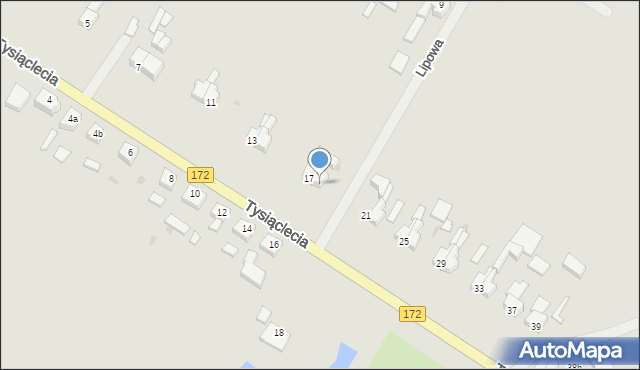 Barwice, Tysiąclecia, 19, mapa Barwice