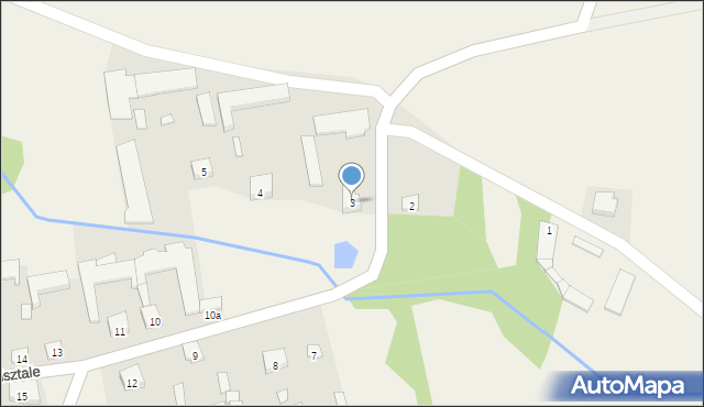 Tybory-Misztale, Tybory-Misztale, 3, mapa Tybory-Misztale