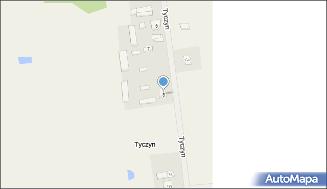 Tyczyn, Tyczyn, 8, mapa Tyczyn