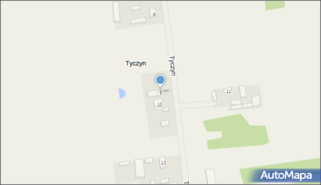 Tyczyn, Tyczyn, 9, mapa Tyczyn