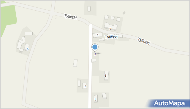 Tyliczki, Tyliczki, 4, mapa Tyliczki