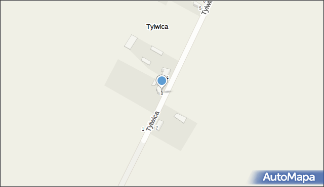 Tylwica, Tylwica, 3, mapa Tylwica