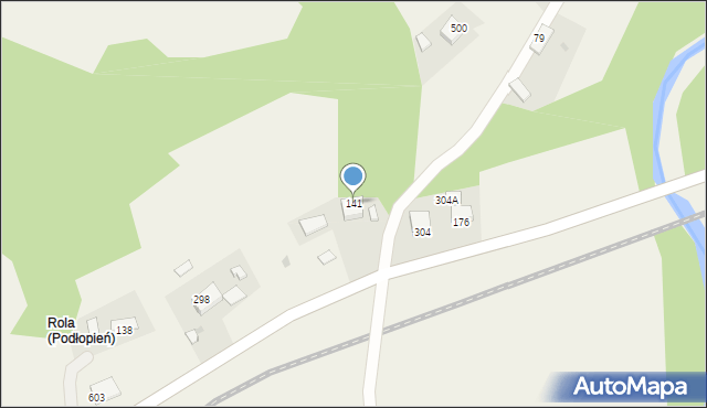 Tymbark, Tymbark, 141, mapa Tymbark