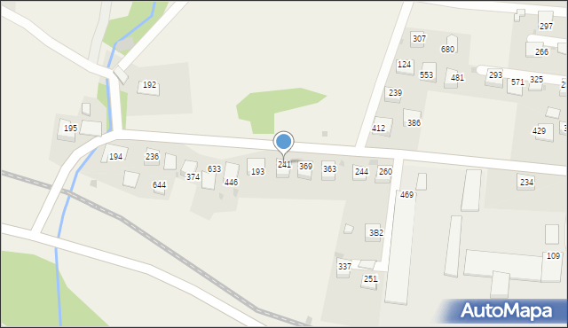 Tymbark, Tymbark, 241, mapa Tymbark