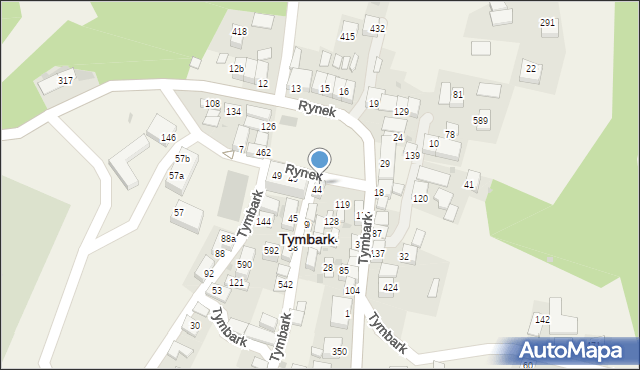 Tymbark, Tymbark, 44, mapa Tymbark