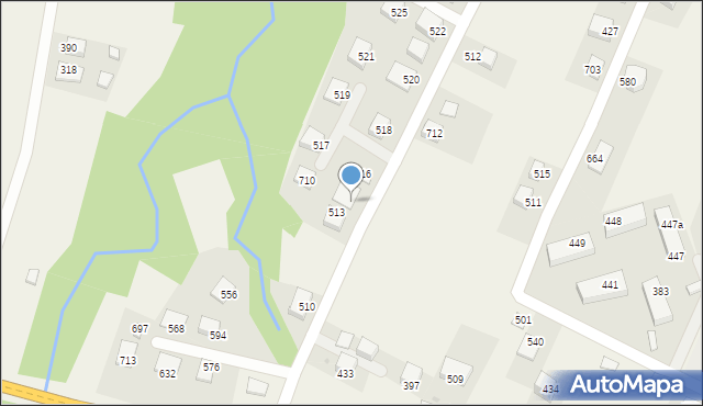 Tymbark, Tymbark, 514, mapa Tymbark