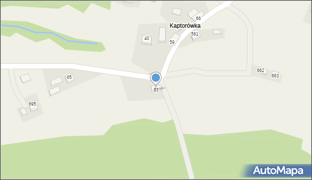 Tymbark, Tymbark, 83, mapa Tymbark