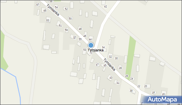 Tymianka, Tymianka, 51, mapa Tymianka