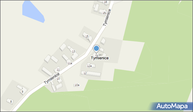 Tymienice, Tymienice, 14, mapa Tymienice