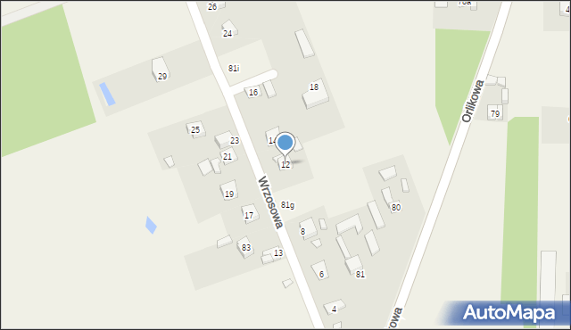 Tymienice, Tymienice, 81c, mapa Tymienice