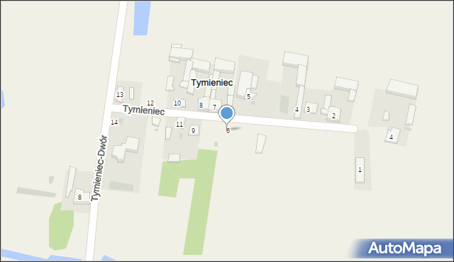 Tymieniec, Tymieniec, 6, mapa Tymieniec