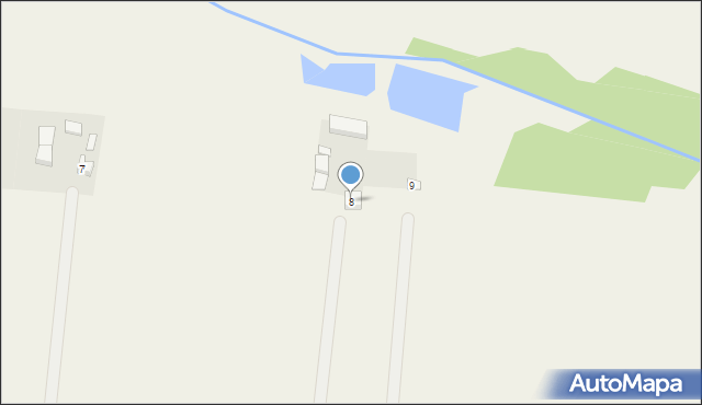 Tymieniec, Tymieniec-Jastrząb, 8, mapa Tymieniec