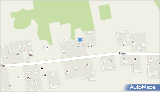 Tymin, Tymin, 41b, mapa Tymin