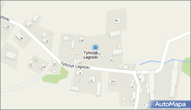 Tyńczyk Legnicki, Tyńczyk Legnicki, 11, mapa Tyńczyk Legnicki