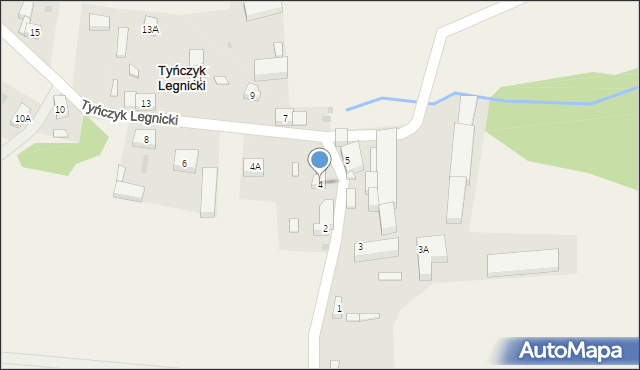 Tyńczyk Legnicki, Tyńczyk Legnicki, 4, mapa Tyńczyk Legnicki