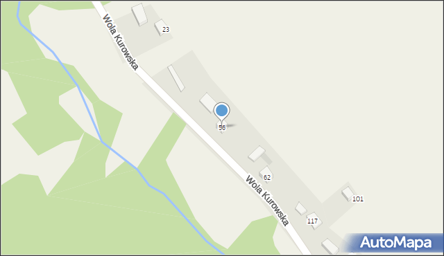 Ubiad, Ubiad, 56, mapa Ubiad