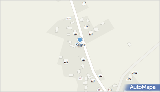 Ubieszyn, Ubieszyn, 121, mapa Ubieszyn