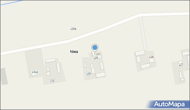 Udrycze-Koniec, Udrycze-Koniec, 129A, mapa Udrycze-Koniec