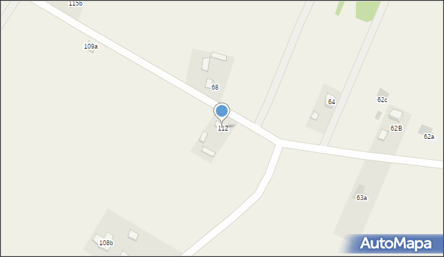 Udrycze-Wola, Udrycze-Wola, 112, mapa Udrycze-Wola