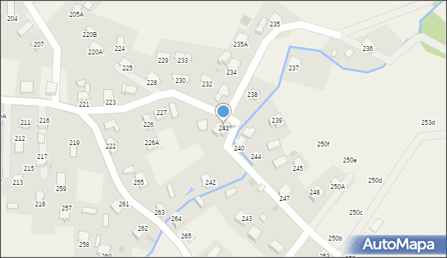 Uherce Mineralne, Uherce Mineralne, 241, mapa Uherce Mineralne