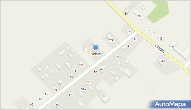 Uhnin, Uhnin, 51, mapa Uhnin