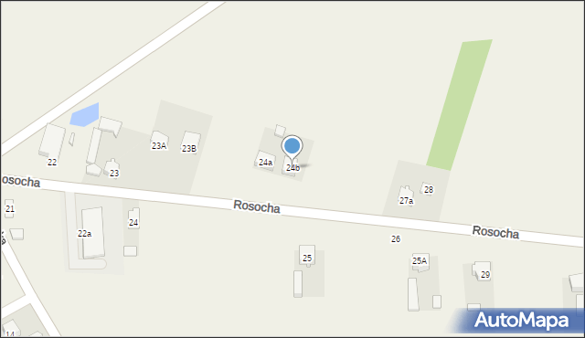 Będków, Ujazdowska, 24b, mapa Będków