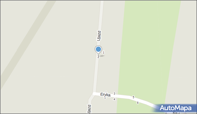 Piotrków Trybunalski, Ujazd, 2, mapa Piotrków Trybunalski