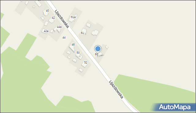 Sieroniowice, Ujazdowska, 63, mapa Sieroniowice